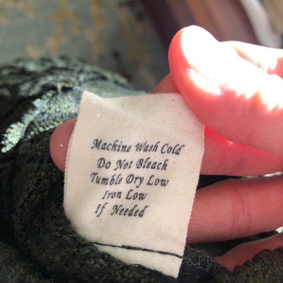 Mine Olive Green Sweater Dress - Small - Picture 8 of 8